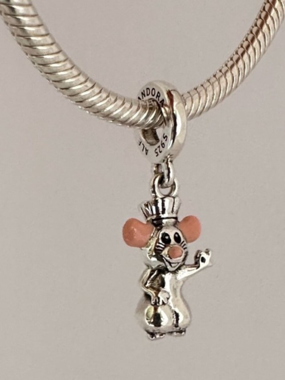 Pandora Ratatouille Remix Mouse Rat Cook Chef CHARM